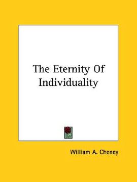 portada the eternity of individuality (in English)