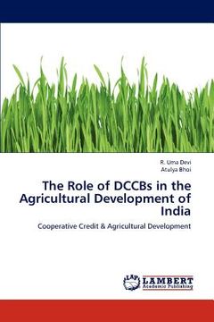 portada the role of dccbs in the agricultural development of india (en Inglés)