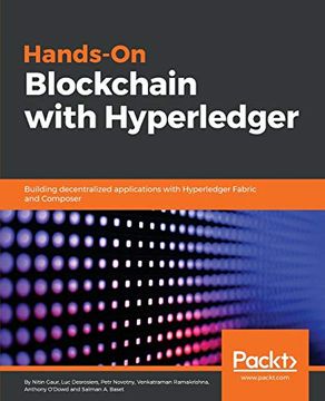 portada Hands-On Blockchain With Hyperledger: Building Decentralized Applications With Hyperledger Fabric and Composer (in English)