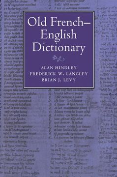 portada Old French-English Dictionary (en Inglés)