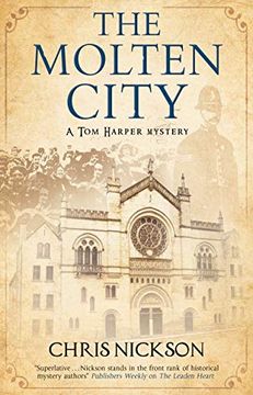 portada The Molten City (a tom Harper Mystery) (en Inglés)