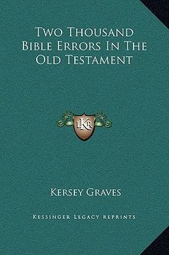 portada two thousand bible errors in the old testament
