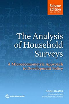 portada The Analysis of Household Surveys (Reissue Edition With a new Preface): A Microeconometric Approach to Development Policy 