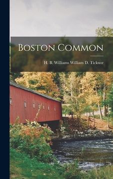 portada Boston Common (en Inglés)