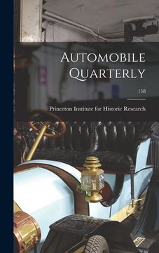 portada Automobile Quarterly; 158 (en Inglés)