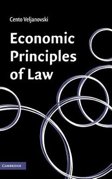 portada Economic Principles of law (en Inglés)