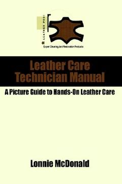 portada leather care technician manual (en Inglés)