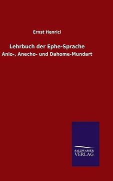 portada Lehrbuch der Ephe-Sprache (German Edition)