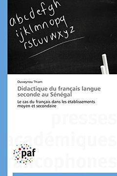 portada Didactique Du Francais Langue Seconde Au Senegal