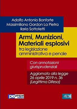 portada Armi, Munizioni, Materiali Esplosivi (Fastlaw) (en Italiano)