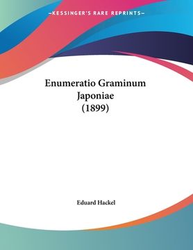 portada Enumeratio Graminum Japoniae (1899) (en Latin)