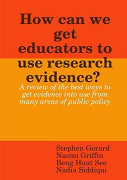 portada How can we get Educators to use Research Evidence? (in English)