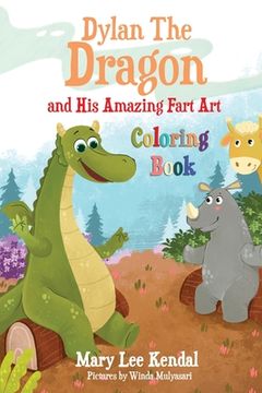 portada Dylan The Dragon: and His Amazing Fart Art Coloring Book
