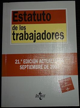 portada Estatuto de los Trabajadores (21ª Ed. )