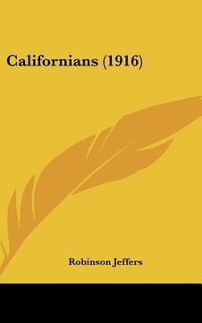 portada californians (1916) (en Inglés)