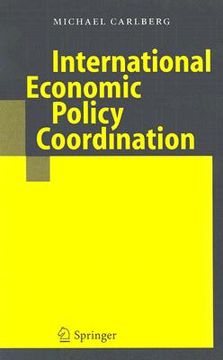 portada international economic policy coordination (in English)
