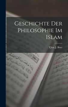 portada Geschichte der Philosophie im Islam (en Inglés)