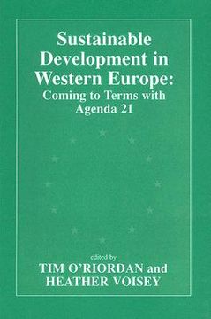 portada sustainable development in western europe: coming to terms with agenda 21 (en Inglés)
