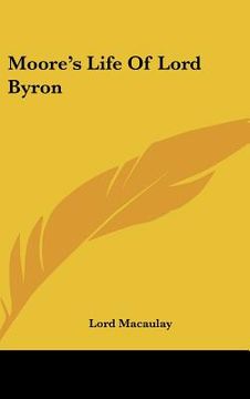 portada moore's life of lord byron (en Inglés)