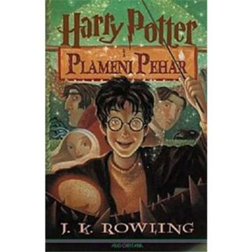 portada Harry Potter 4: I Plameni Pehar