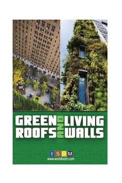portada Green Roofs And Living Walls (en Inglés)