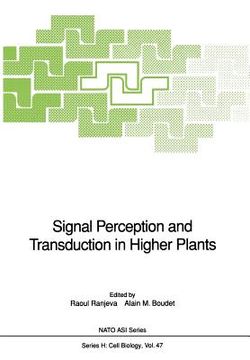 portada signal perception and transduction in higher plants (en Inglés)