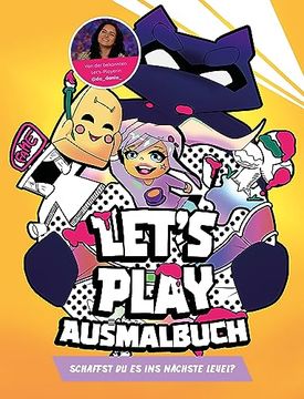 portada Let's Play Ausmalbuch: Schaffst du es ins Nächste Level? Von Dadania (in German)
