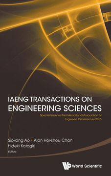 portada Iaeng Transactions on Engineering Sciences: Special Issue for the International Association of Engineers Conferences 2016 (en Inglés)