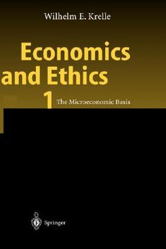 portada economics and ethics 1: the microeconomic basis (en Inglés)