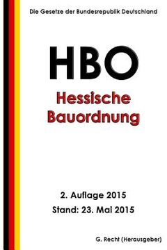 portada Hessische Bauordnung (HBO), 2. Auflage 2015 (in German)