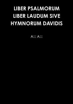 portada Liber Psalmorum Liber Laudum Sive Hymnorum Davidis (en Latin)