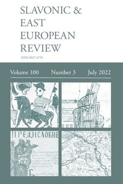 portada Slavonic & East European Review (100: 3) July 2022 
