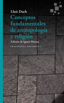 portada Conceptos Fundamentales de Antropología y Religión (in Spanish)