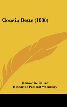 portada cousin bette (1888)