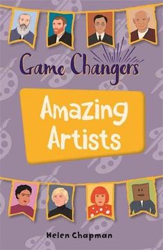 portada Reading Planet ks2 - Game-Changers: Amazing Artists - Level 6: Jupiter (en Inglés)