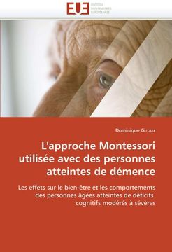portada L'Approche Montessori Utilisee Avec Des Personnes Atteintes de Demence