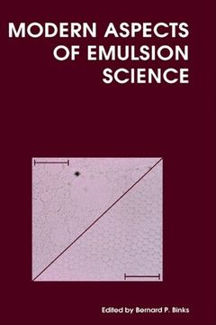 portada Modern Aspects of Emulsion Science (en Inglés)