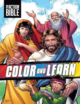 portada The Action Bible Color and Learn (en Inglés)