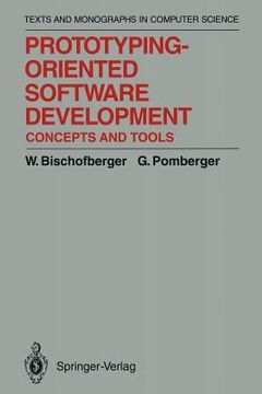 portada prototyping-oriented software development: concepts and tools (en Inglés)