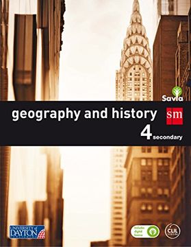 portada Geography and history. 4 ESO. Savia