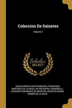 portada Coleccion de Sainetes; Volume 1