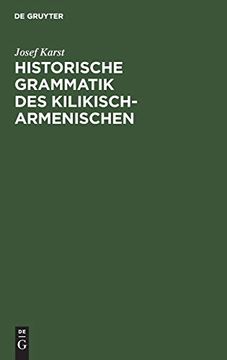 portada Historische Grammatik des Kilikisch-Armenischen (German Edition) [Hardcover ] (en Alemán)