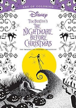 portada Art of Coloring: Tim Burton's the Nightmare Before Christmas: 100 Images to Inspire Creativity (in English)