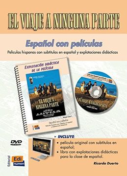 portada Español Con Películas El Viaje a Ninguna Parte. Libro + DVD