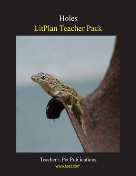 portada Litplan Teacher Pack: Holes (en Inglés)