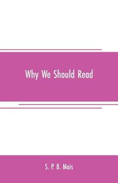 portada Why we should read (en Inglés)