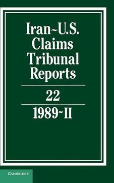 portada Iran-U. S. Claims Tribunal Reports: V. 22 (in English)