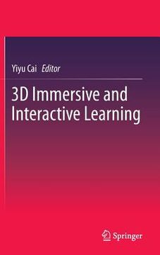 portada 3d immersive and interactive learning (en Inglés)