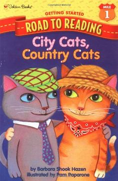 portada City Cats, Country Cats (Step Into Reading Step 1) (in English)