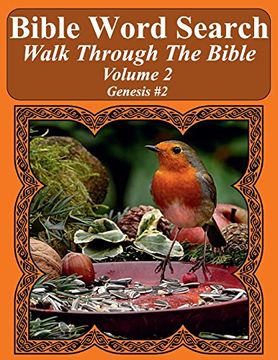 portada Bible Word Search Walk Through the Bible Volume 2: Genesis #2 Extra Large Print (en Inglés)